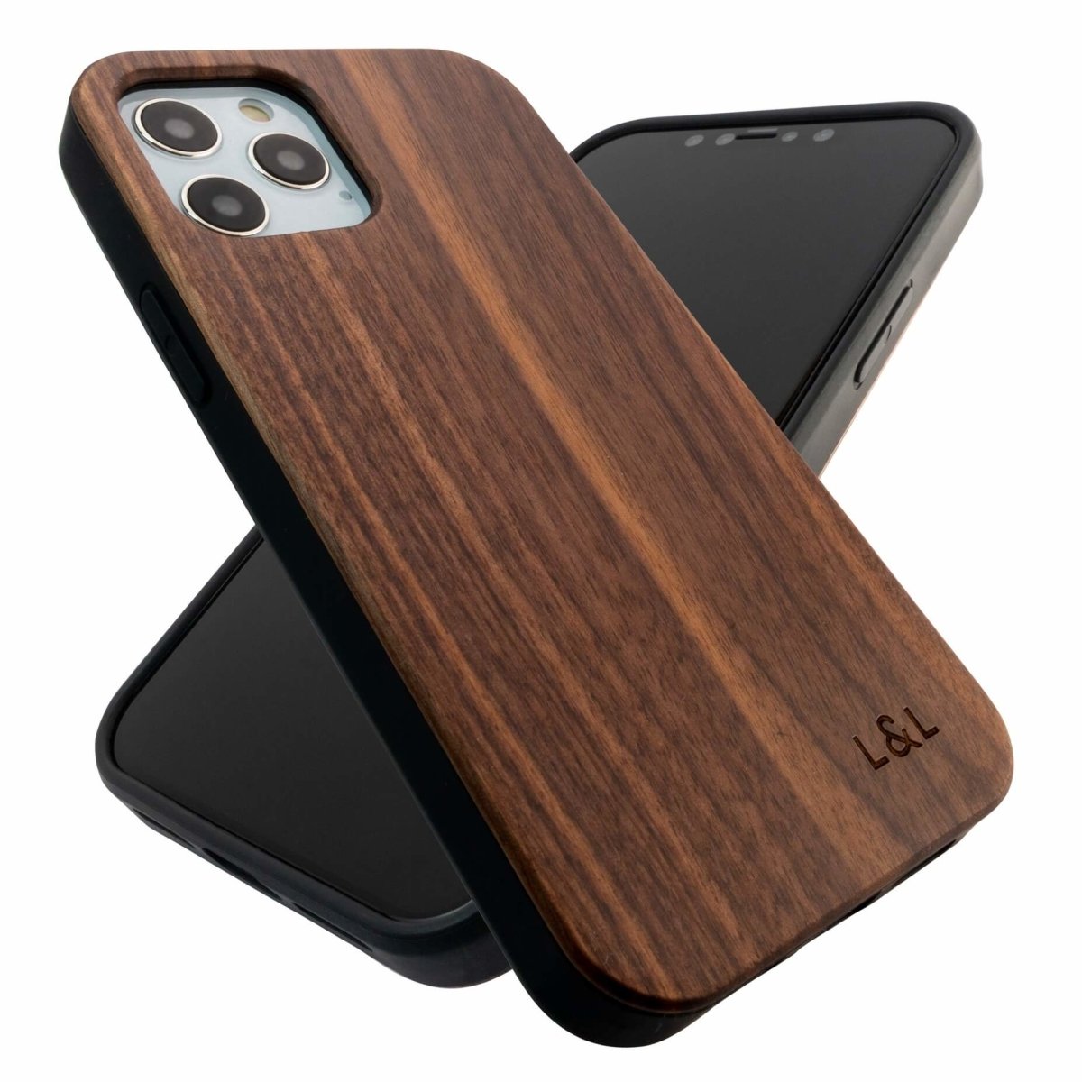 Walnut iPhone 12 Case with Eco-Friendly Shell - Loam & Lore